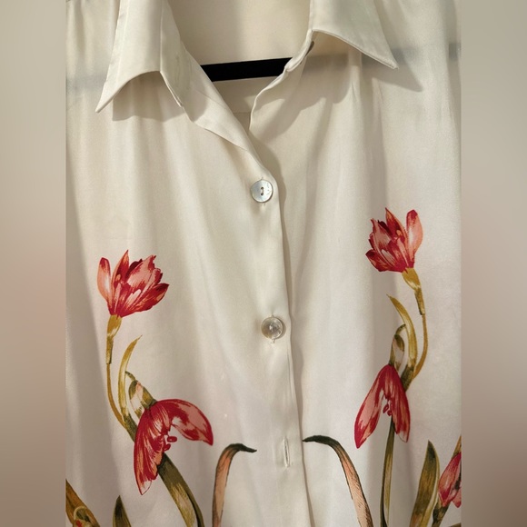 Zara Floral Print Blouse - Picture 2 of 4